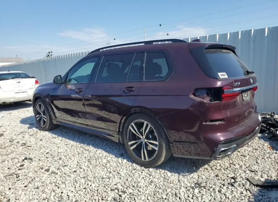 BMW X7 XDRIVE4 2022 vin 5UXCW2C08N9J95981 from auto auction Copart