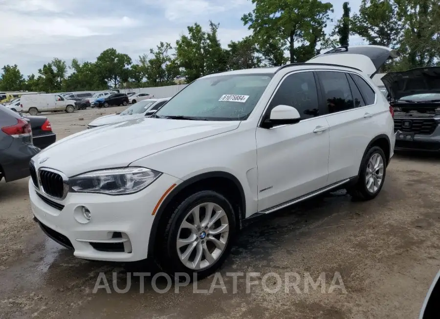 BMW X5 XDRIVE3 2016 vin 5UXKR0C50G0S90948 from auto auction Copart