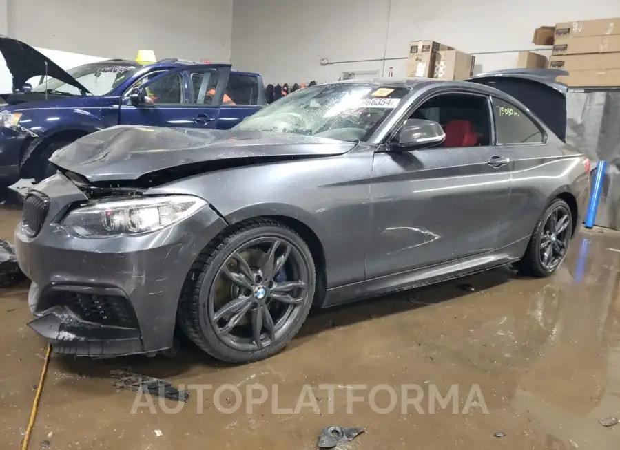 BMW M240XI 2017 vin WBA2G3C56HV641050 from auto auction Copart