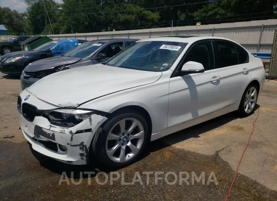 BMW 320 I 2015 vin WBA3B1G55FNT63210 from auto auction Copart