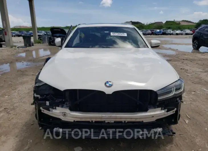 BMW 530 I 2022 vin WBA53BH03NCK18465 from auto auction Copart