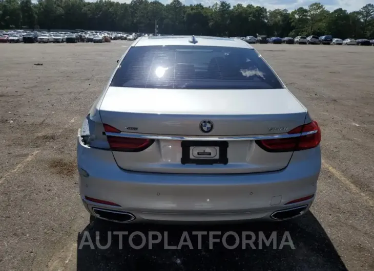 BMW 750 XI 2016 vin WBA7F2C54GG416034 from auto auction Copart