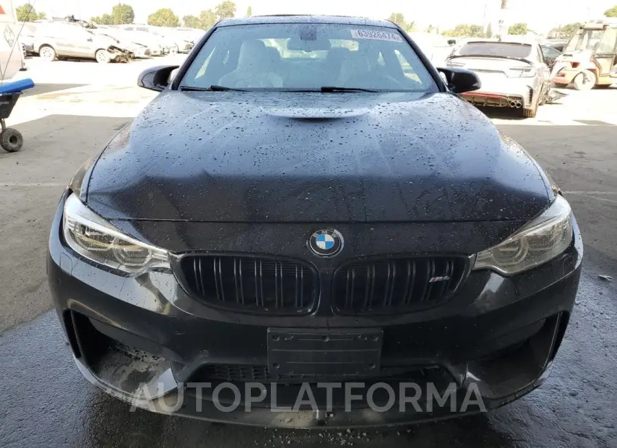 BMW M4 2015 vin WBS3R9C51FK332565 from auto auction Copart