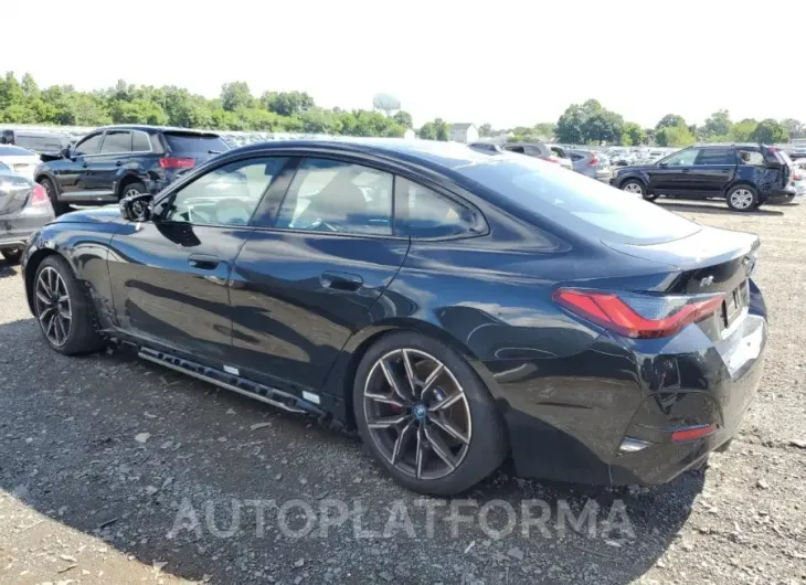 BMW I4 M50 2024 vin WBY33AW0XRFS29201 from auto auction Copart