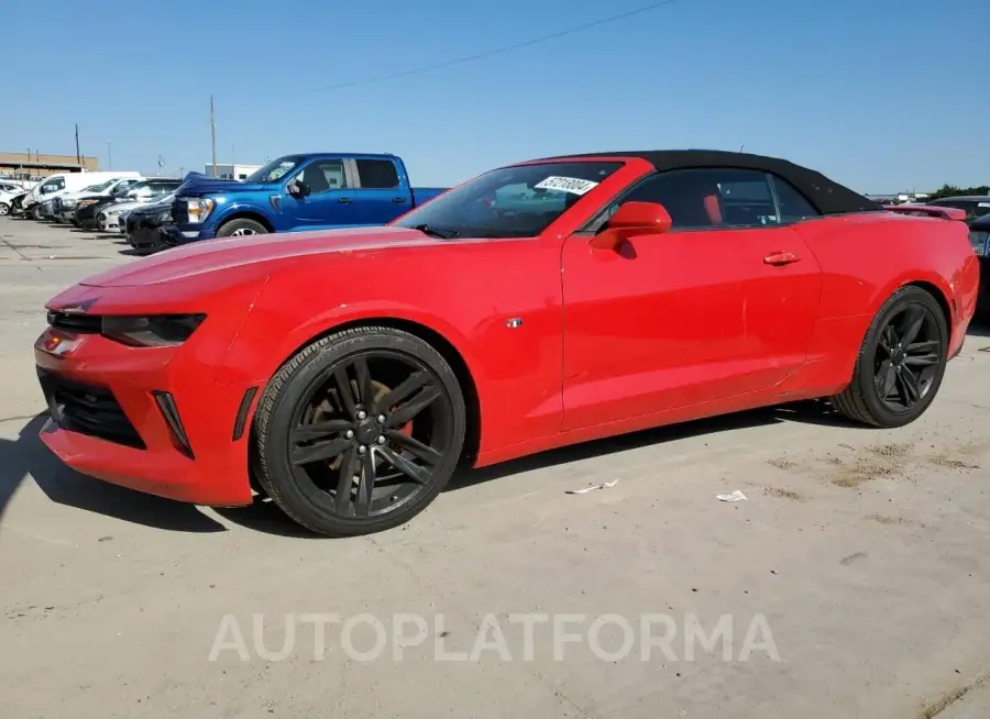 CHEVROLET CAMARO LT 2018 vin 1G1FB3DS9J0113831 from auto auction Copart