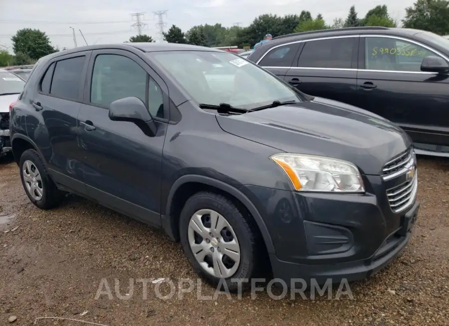 CHEVROLET TRAX LS 2016 vin 3GNCJKSB0GL262951 from auto auction Copart