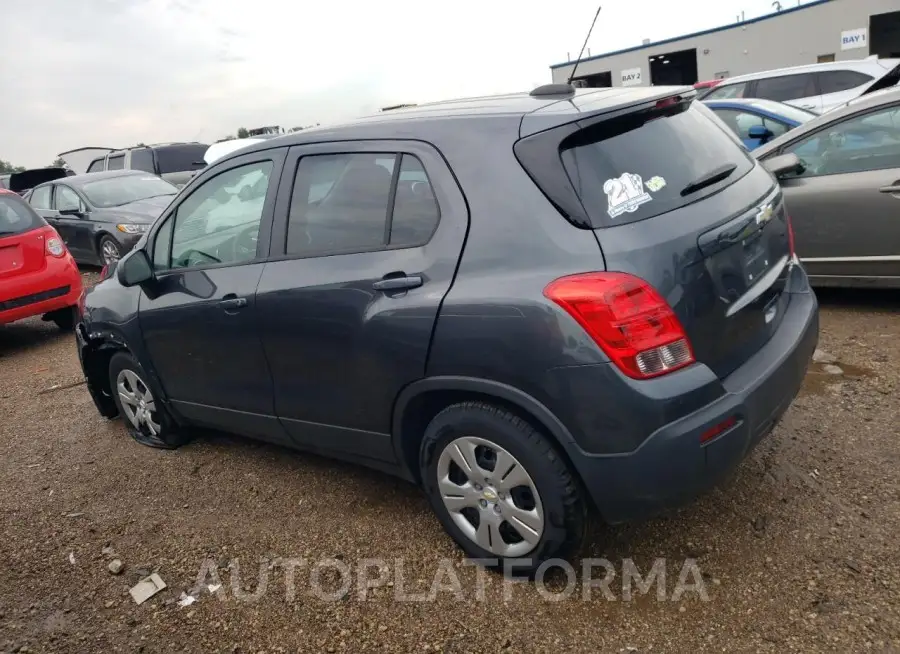 CHEVROLET TRAX LS 2016 vin 3GNCJKSB0GL262951 from auto auction Copart