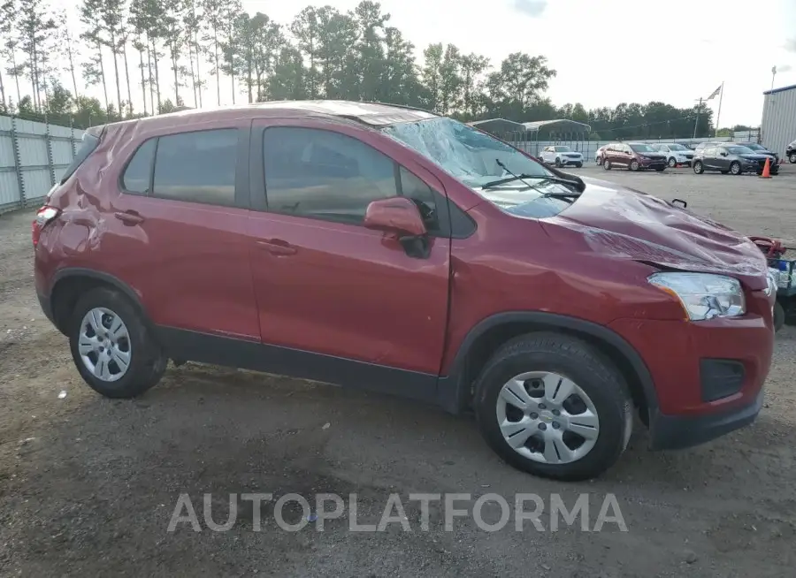 CHEVROLET TRAX LS 2015 vin KL7CJKSB7FB196355 from auto auction Copart