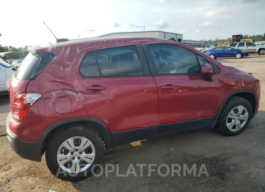 CHEVROLET TRAX LS 2015 vin KL7CJKSB7FB196355 from auto auction Copart