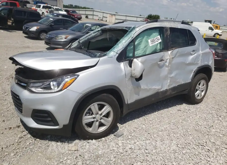 CHEVROLET TRAX 1LT 2022 vin KL7CJPSM7NB557435 from auto auction Copart