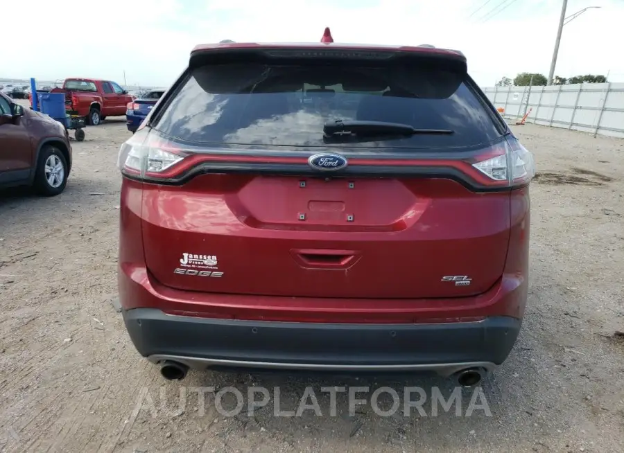 FORD EDGE SEL 2017 vin 2FMPK4J85HBC68617 from auto auction Copart