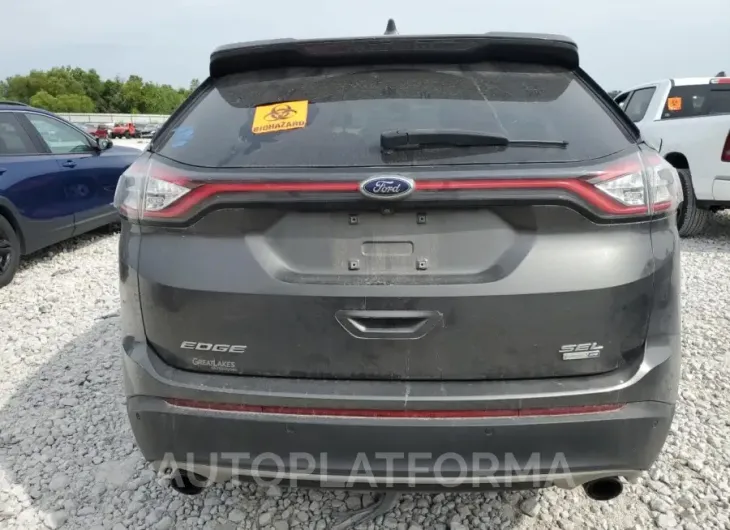 FORD EDGE SEL 2018 vin 2FMPK4J91JBB38137 from auto auction Copart