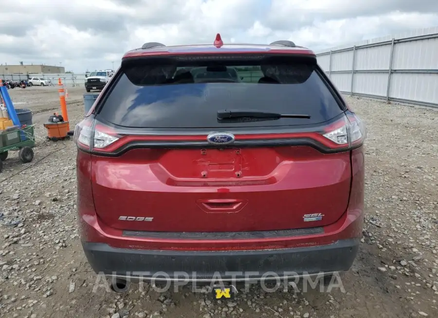 FORD EDGE SEL 2017 vin 2FMPK4J97HBB55406 from auto auction Copart