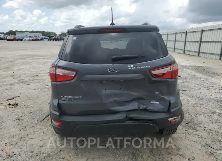 FORD ECOSPORT S 2018 vin MAJ3P1TE0JC236613 from auto auction Copart