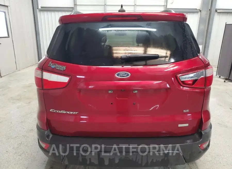 FORD ECOSPORT S 2020 vin MAJ3S2GE8LC341014 from auto auction Copart