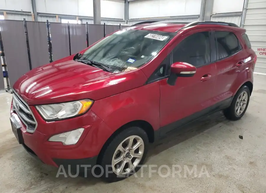 FORD ECOSPORT S 2020 vin MAJ3S2GE8LC341014 from auto auction Copart