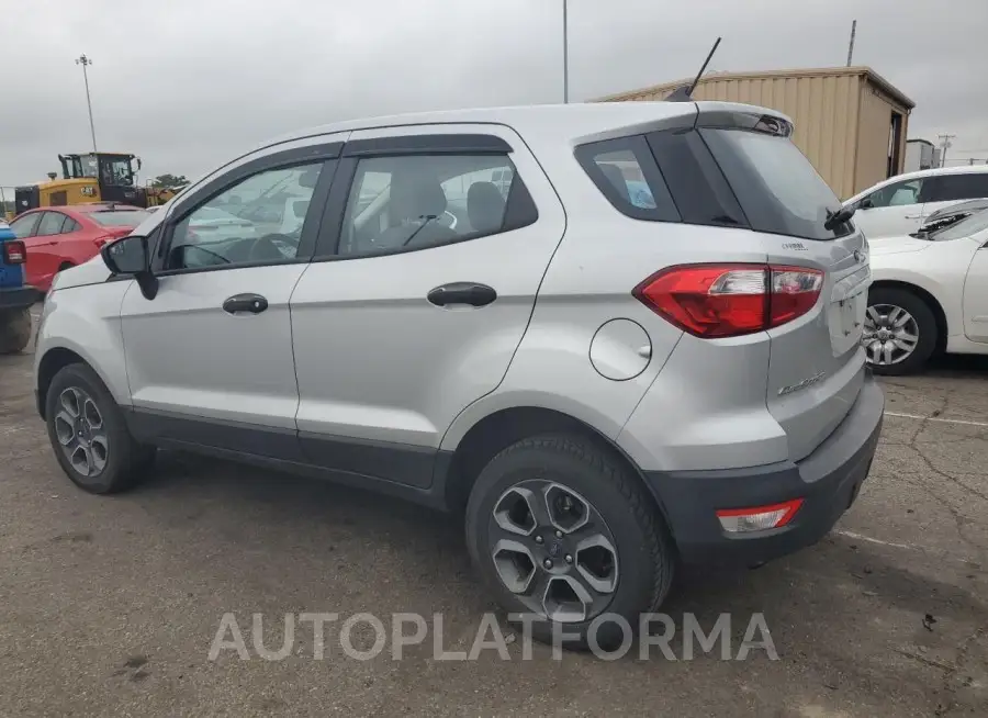 FORD ECOSPORT S 2020 vin MAJ6S3FL8LC329206 from auto auction Copart