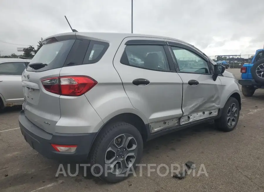 FORD ECOSPORT S 2020 vin MAJ6S3FL8LC329206 from auto auction Copart