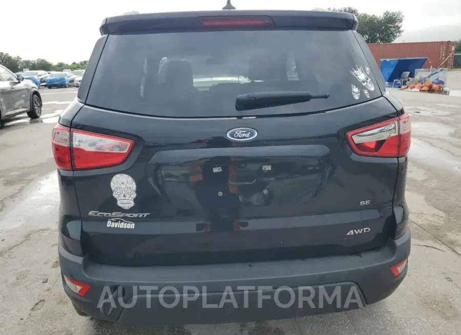 FORD ECOSPORT S 2019 vin MAJ6S3GL5KC259970 from auto auction Copart