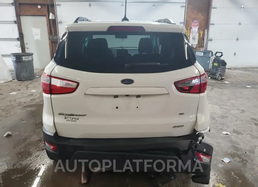 FORD ECOSPORT S 2022 vin MAJ6S3GL6NC464427 from auto auction Copart