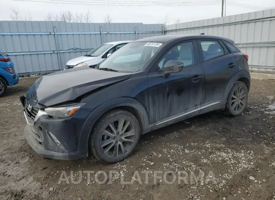 MAZDA CX-3 GRAND 2017 vin JM1DKFD76H0173474 from auto auction Copart