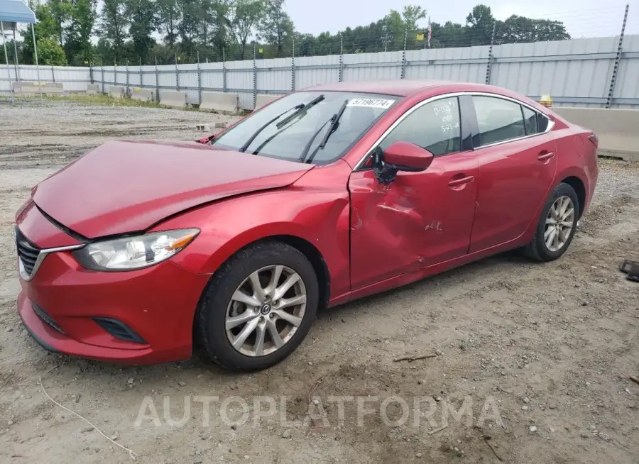 MAZDA 6 sport 2017 vin JM1GL1U51H1148052 from auto auction Copart