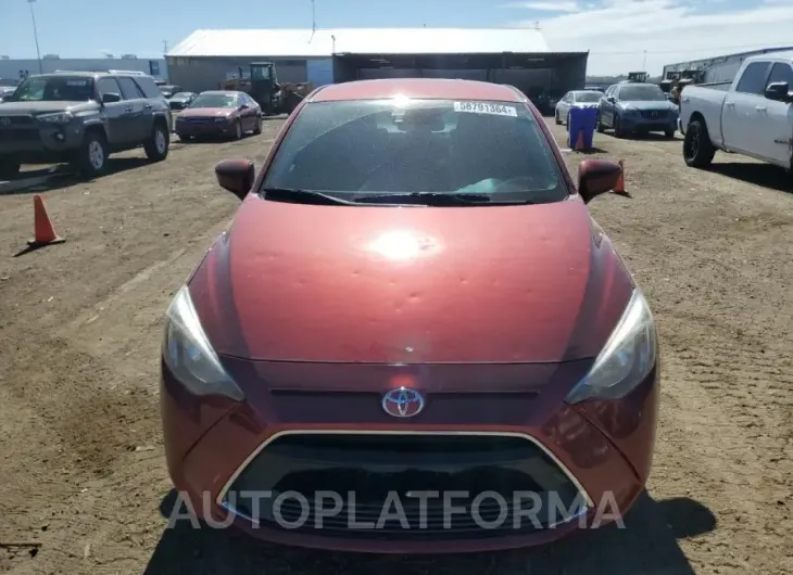 TOYOTA YARIS IA 2018 vin 3MYDLBYV5JY315891 from auto auction Copart