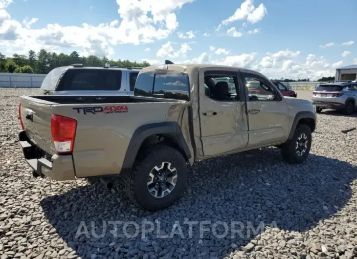 TOYOTA TACOMA DOU 2018 vin 3TMCZ5AN4JM163436 from auto auction Copart