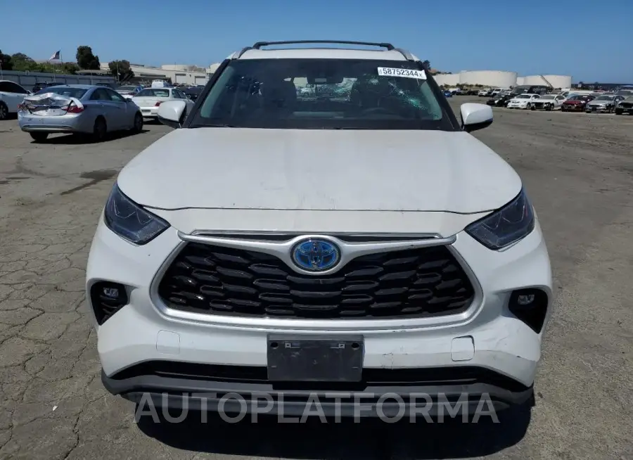 TOYOTA HIGHLANDER 2023 vin 5TDABRCH3PS584308 from auto auction Copart