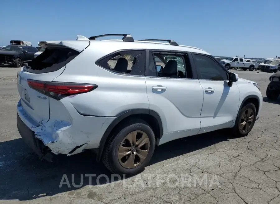 TOYOTA HIGHLANDER 2023 vin 5TDABRCH3PS584308 from auto auction Copart