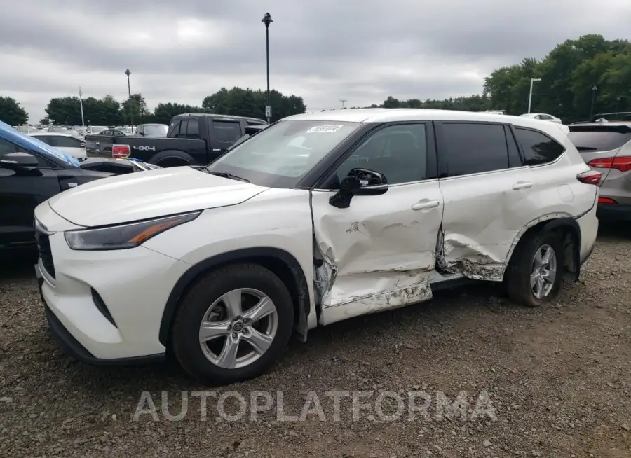 TOYOTA HIGHLANDER 2021 vin 5TDCZRBH1MS069759 from auto auction Copart