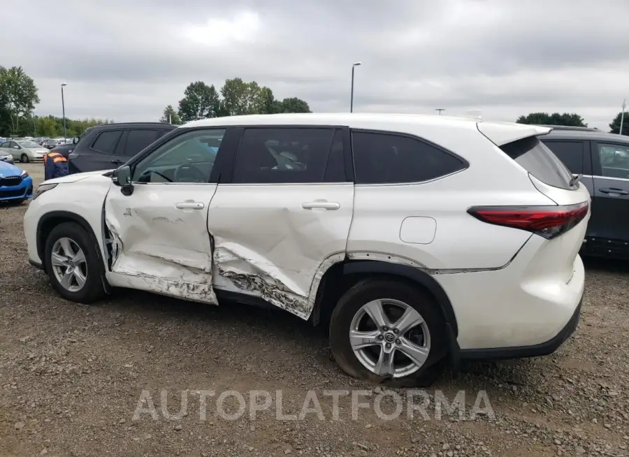 TOYOTA HIGHLANDER 2021 vin 5TDCZRBH1MS069759 from auto auction Copart