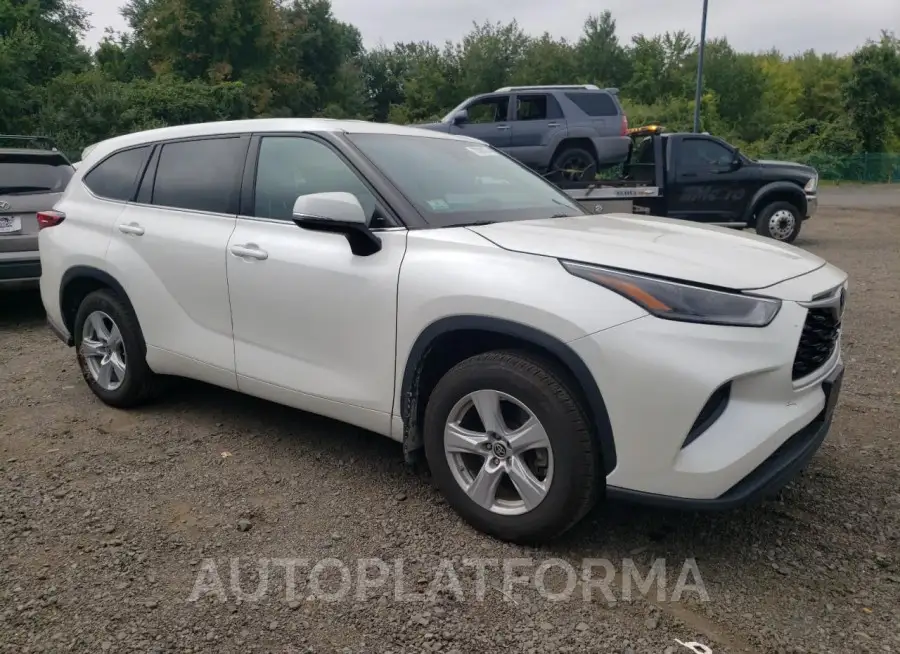 TOYOTA HIGHLANDER 2021 vin 5TDCZRBH1MS069759 from auto auction Copart