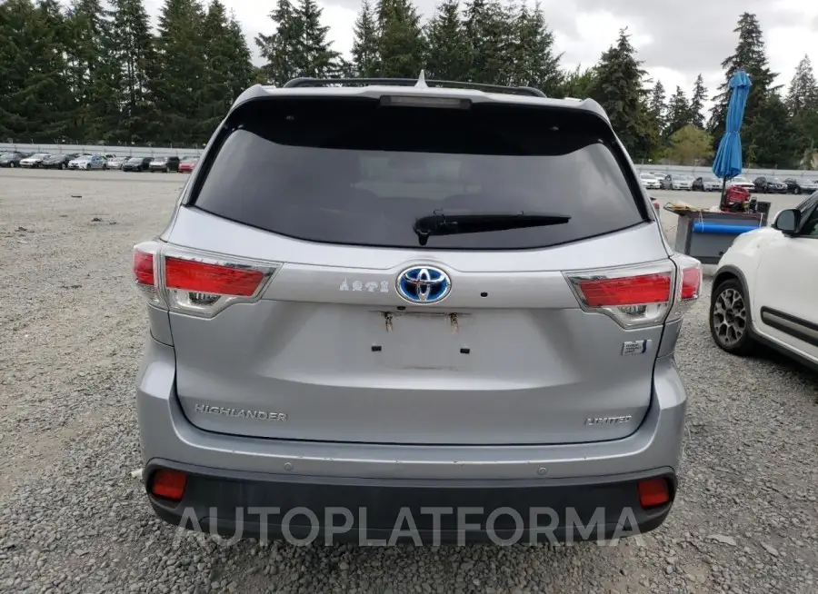 TOYOTA HIGHLANDER 2015 vin 5TDDCRFH1FS012786 from auto auction Copart