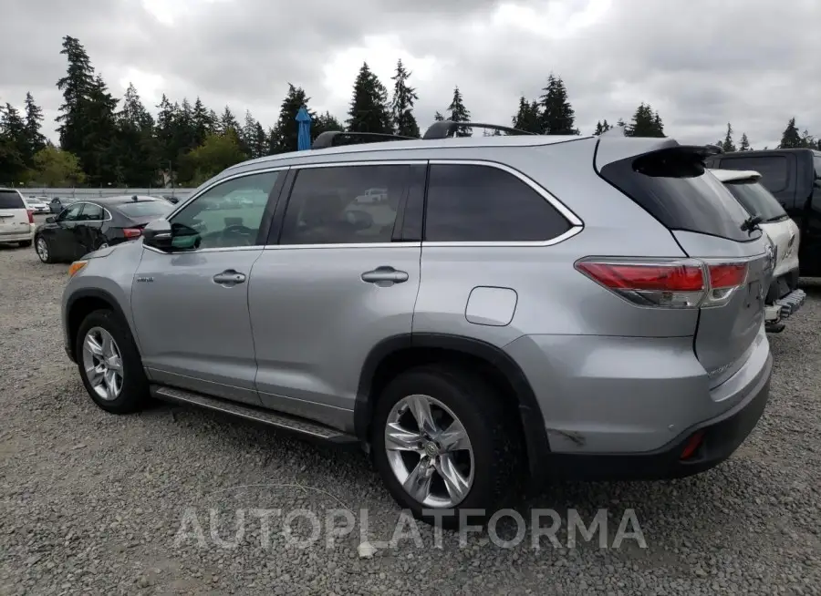 TOYOTA HIGHLANDER 2015 vin 5TDDCRFH1FS012786 from auto auction Copart