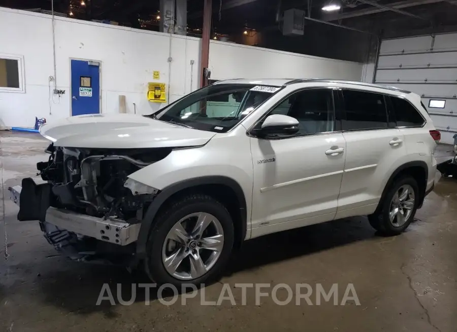 TOYOTA HIGHLANDER 2018 vin 5TDDGRFH8JS050982 from auto auction Copart