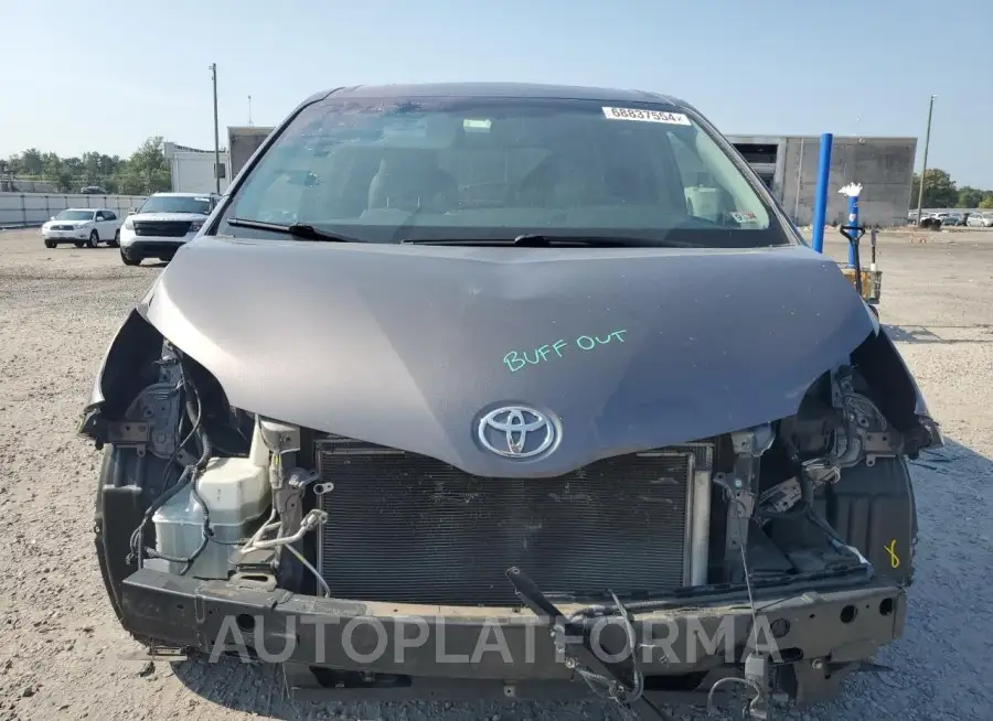 TOYOTA SIENNA XLE 2015 vin 5TDDK3DC4FS117443 from auto auction Copart