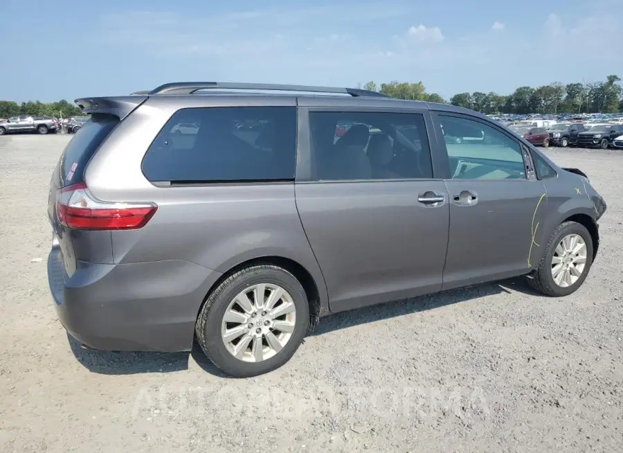 TOYOTA SIENNA XLE 2015 vin 5TDDK3DC4FS117443 from auto auction Copart