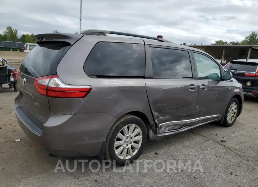 TOYOTA SIENNA XLE 2016 vin 5TDDK3DC4GS140268 from auto auction Copart