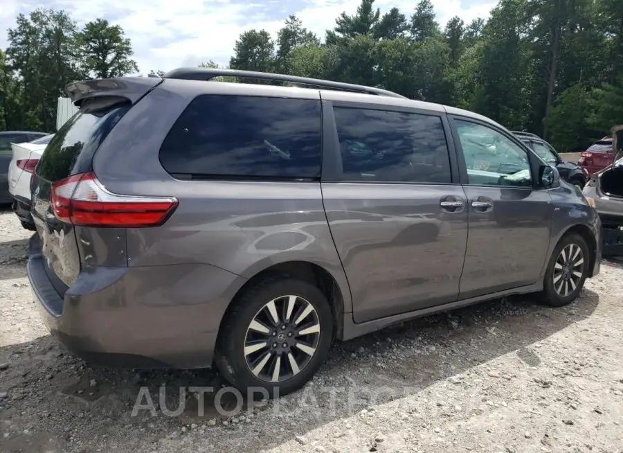 TOYOTA SIENNA XLE 2018 vin 5TDDZ3DC1JS202423 from auto auction Copart