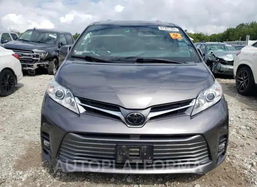 TOYOTA SIENNA XLE 2018 vin 5TDDZ3DC1JS202423 from auto auction Copart