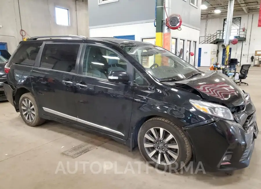 TOYOTA SIENNA XLE 2018 vin 5TDDZ3DC5JS209178 from auto auction Copart