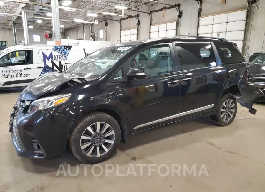 TOYOTA SIENNA XLE 2018 vin 5TDDZ3DC5JS209178 from auto auction Copart