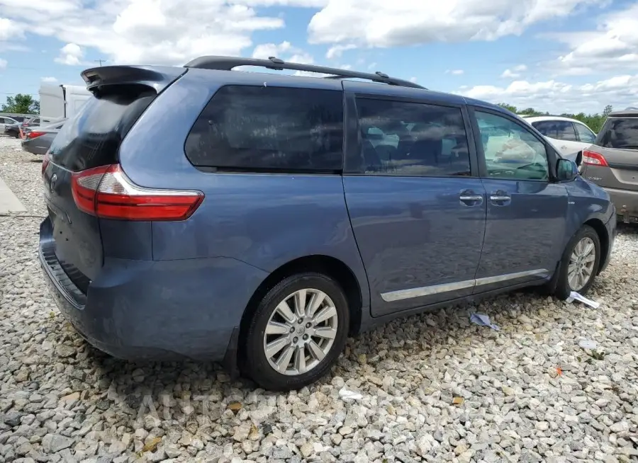 TOYOTA SIENNA XLE 2017 vin 5TDDZ3DC8HS178289 from auto auction Copart