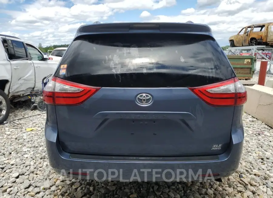 TOYOTA SIENNA XLE 2017 vin 5TDDZ3DC8HS178289 from auto auction Copart