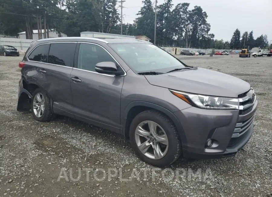 TOYOTA HIGHLANDER 2018 vin 5TDDZRFH8JS863586 from auto auction Copart