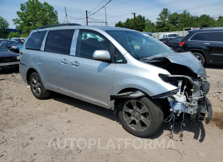 TOYOTA SIENNA SE 2019 vin 5TDEZ3DC0KS223463 from auto auction Copart