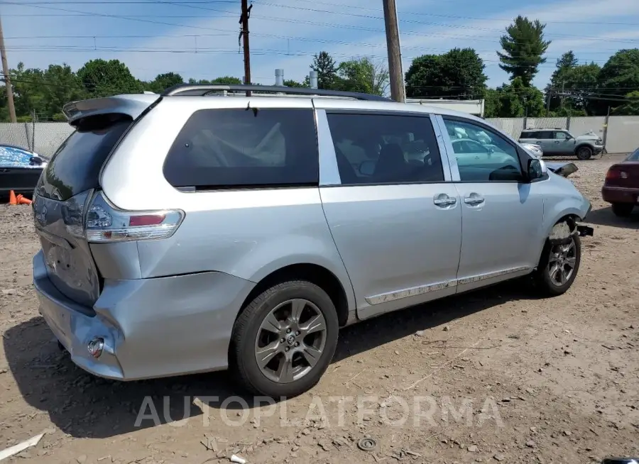 TOYOTA SIENNA SE 2019 vin 5TDEZ3DC0KS223463 from auto auction Copart