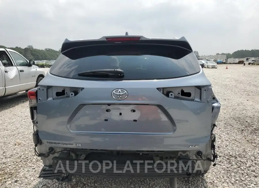 TOYOTA HIGHLANDER 2022 vin 5TDGZRAH1NS099414 from auto auction Copart