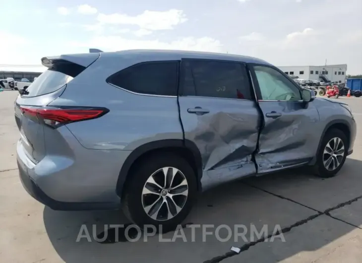 TOYOTA HIGHLANDER 2020 vin 5TDGZRAH3LS023464 from auto auction Copart